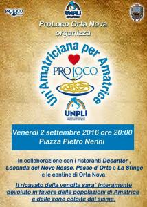 La locandina dell'iniziativa