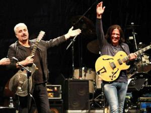 Antonio Onorato con Pino Daniele