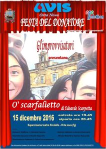 Locandina Festa del Donatore Avis