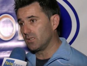 Il presidente dell'Atletico Orta Nova Devis Grieco