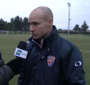 Il tecnico dello Sporting Ordona Matteo Zito