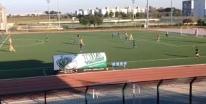Un momento della gara al San Pio di Bari