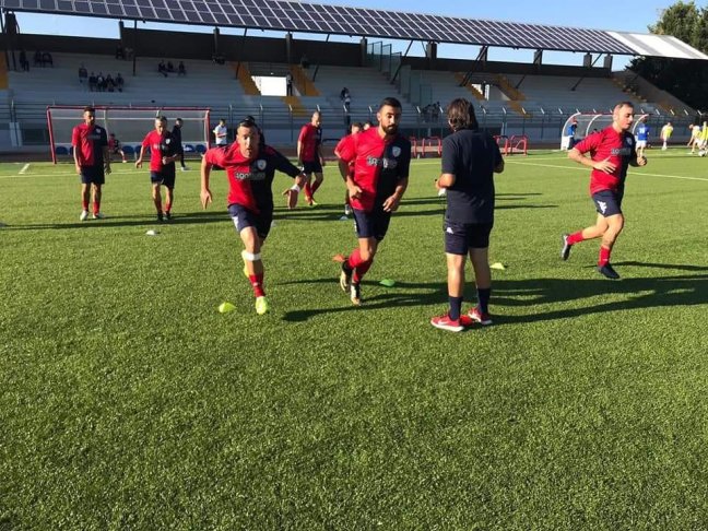 Il Foggia Incedit agli ordini di Mr. Enrico Lasalandra